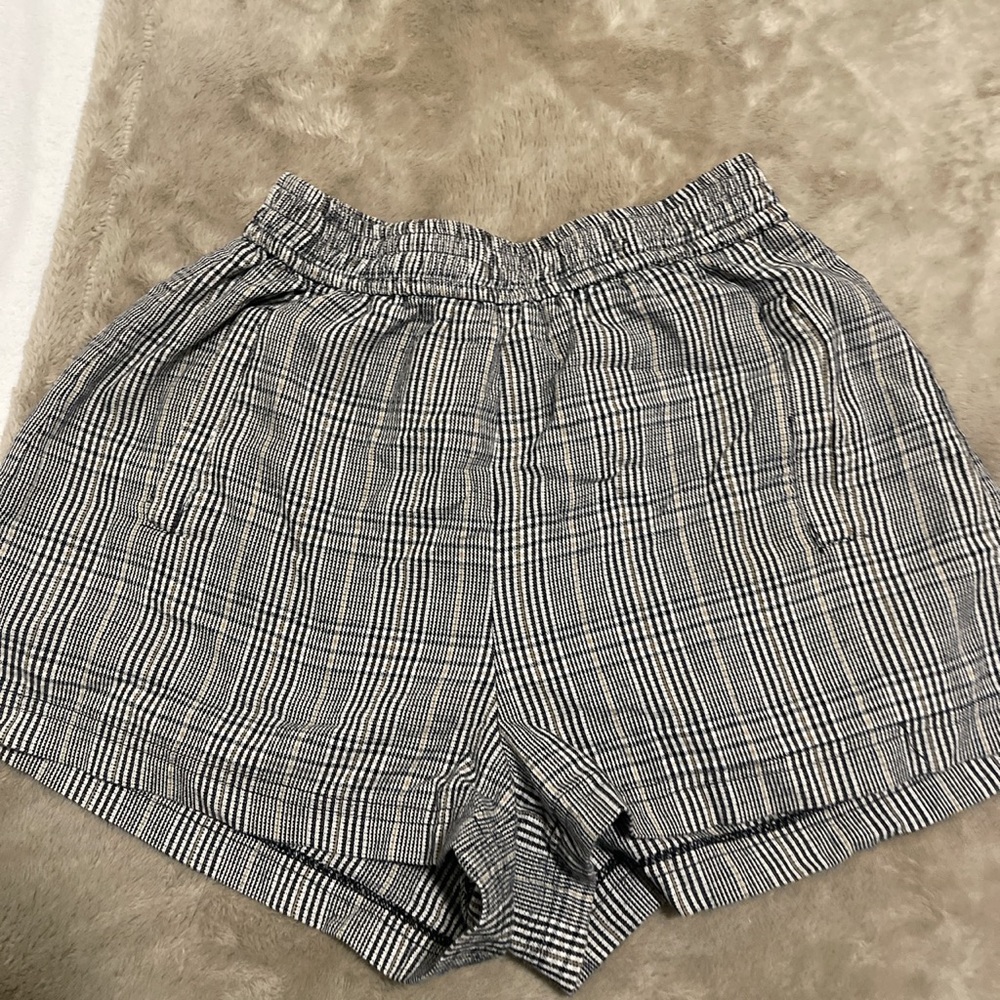 Urban Outfitters Plaid Checkered High Waisted Shorts